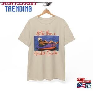 Unisex Heavy Cotton Tee Hotter Than A Hoochie Coochie Country Lyrics Classic